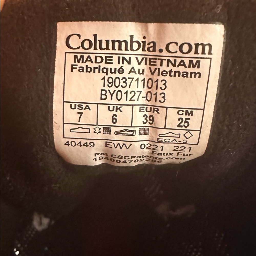 Columbia Unisex-Child Hyper-Boreal Omni-Heat Waterproof Hiking Shoe - Picture 7 of 8